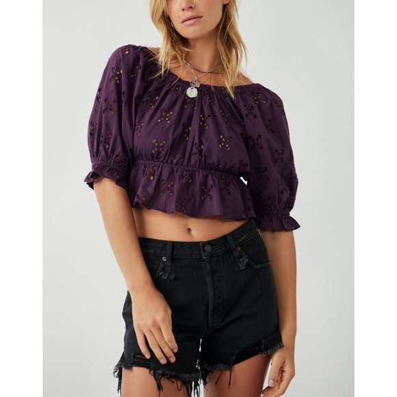 FREE PEOPLE Gardenia Top / Moonscape - Picture 7 of 9